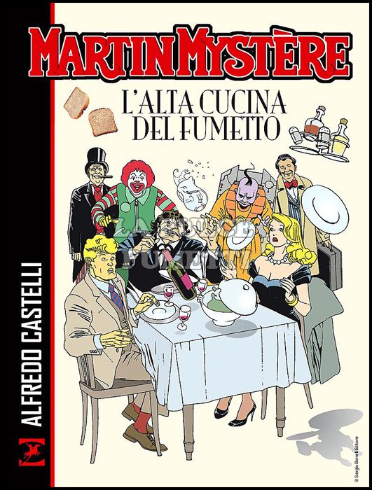 MARTIN MYSTERE: L'ALTA CUCINA DEL FUMETTO - BROSSURATO